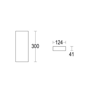 Rettangolo 300<div class='badge font-14 d-block'>GH1421</div><br><span style='color:#888'>4.4W</span><br><span style='color:#888'>519Lm - 570.9Lm</span>
