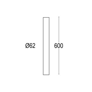 Stelo 1C 62x600<div class='badge font-14 d-block'>LL2313</div><br><span style='color:#888'>12W</span><br><span style='color:#888'>600Lm - 1492Lm</span>
