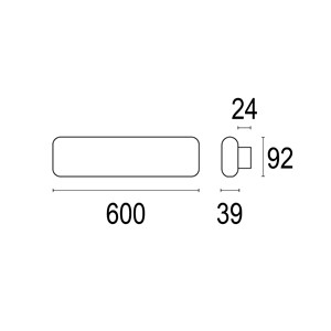 Narro W 600 1L<div class='badge font-14 d-block'>LL2913</div><br><span style='color:#888'>16.4W</span><br><span style='color:#888'>2024Lm - 2302Lm</span>