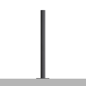 Cylindrical poles with base 102mm<br><span style='color:#888'></span>